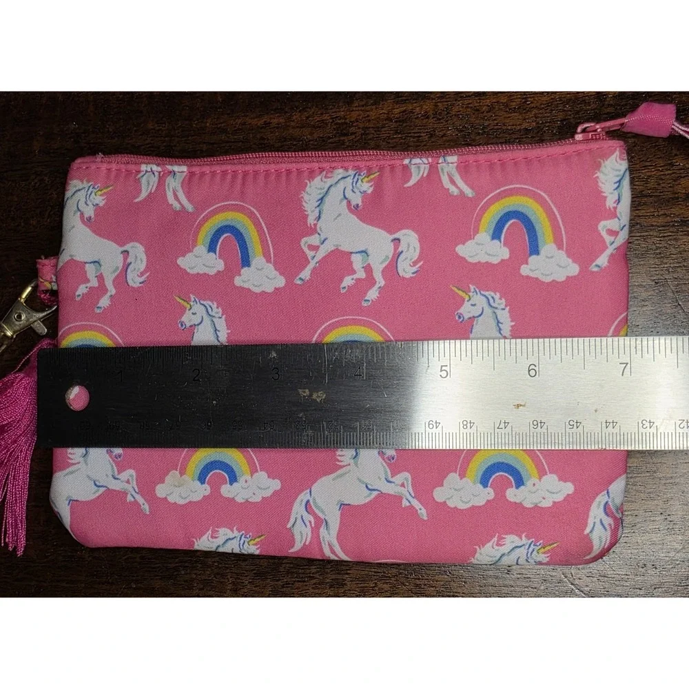 Simply‎ Southern Pink Unicorn Rainbows Wristlet Wallet